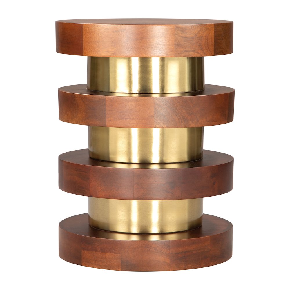 Marigot Side Table Walnut. Picture 2
