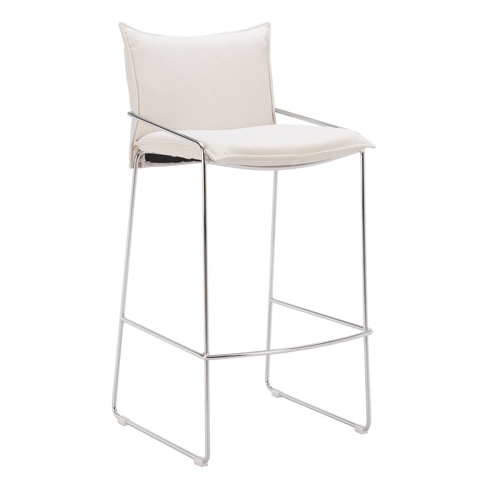 Pola Barstool White. Picture 8