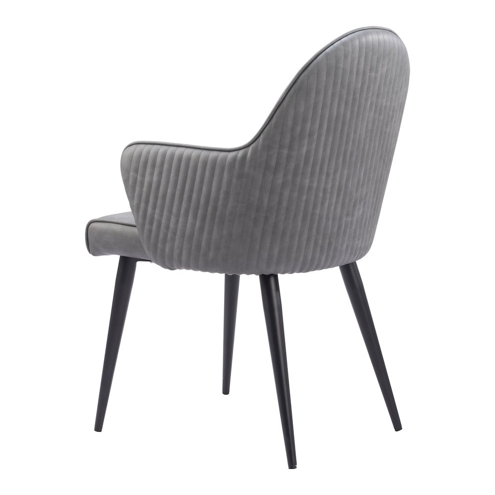 Silloth Dining Chair Gray. Picture 5