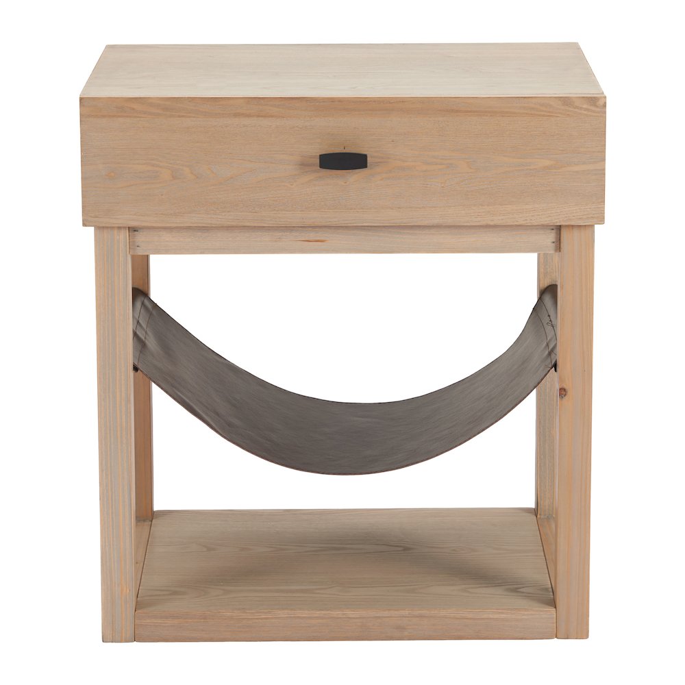 Haram Side Table Natural. Picture 3