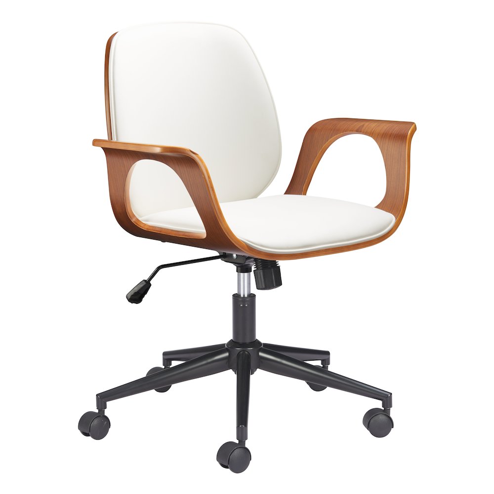 Ali Office Chair White. Picture 1
