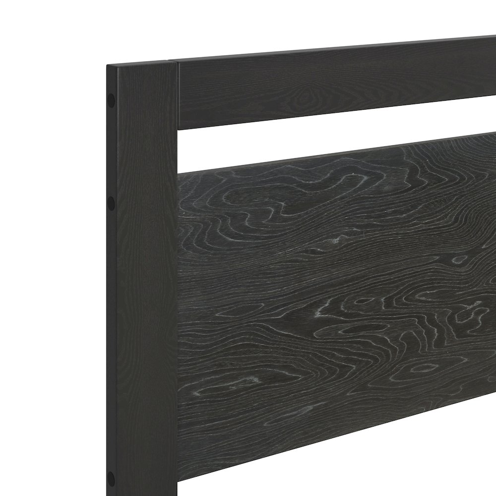 Repos Queen Bed Black. Picture 4