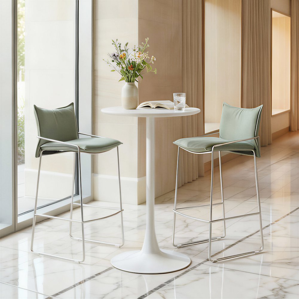 Pola Barstool Green. Picture 8