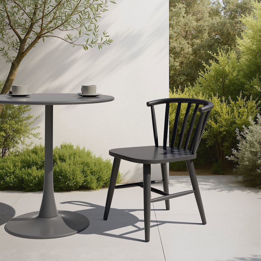 Shio Dining Chair Black. Picture 9