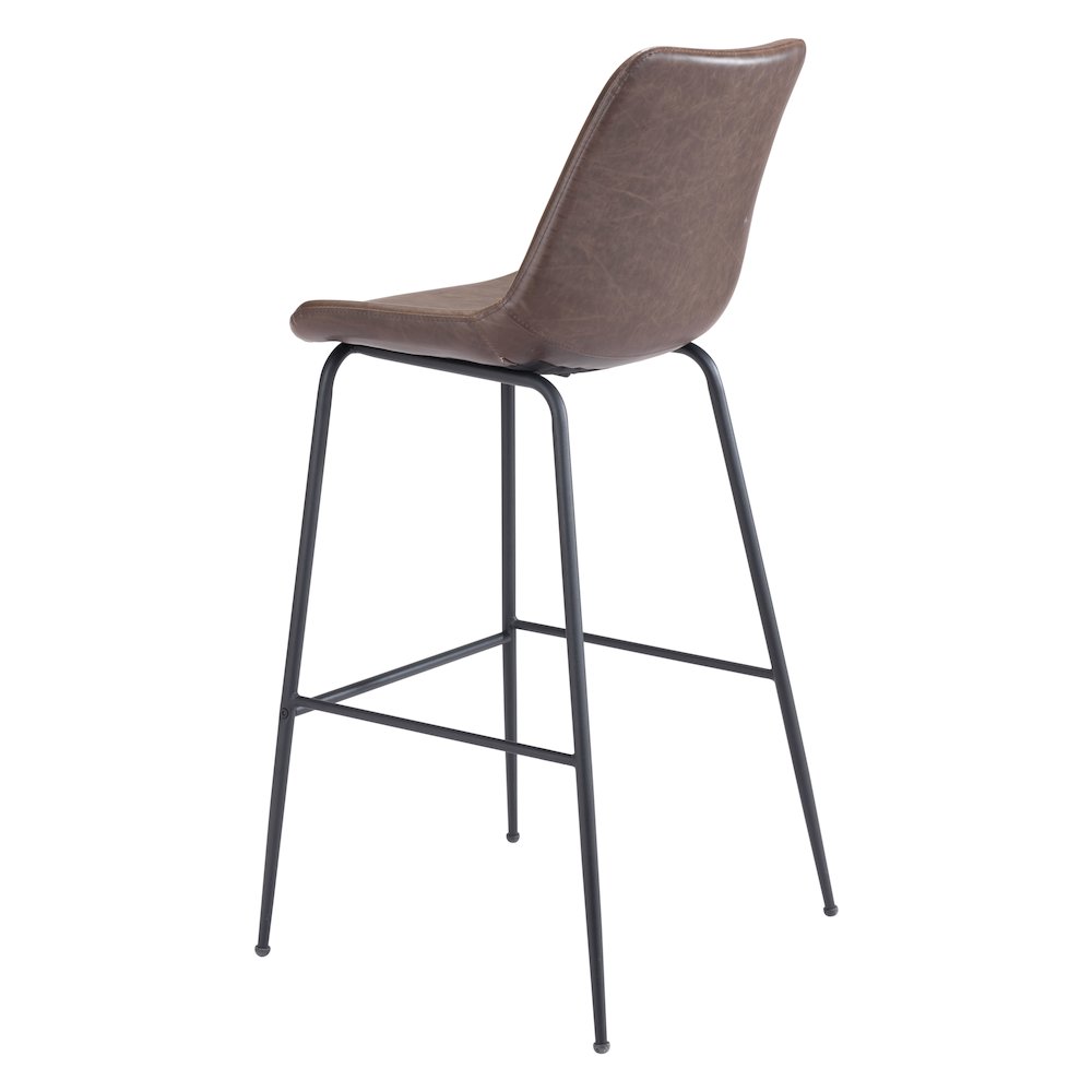 Byron Barstool Brown. Picture 5