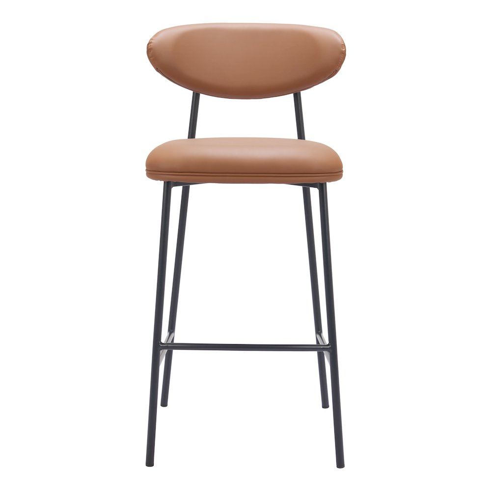 Rorun Barstool (Set of 2) Brown. Picture 3