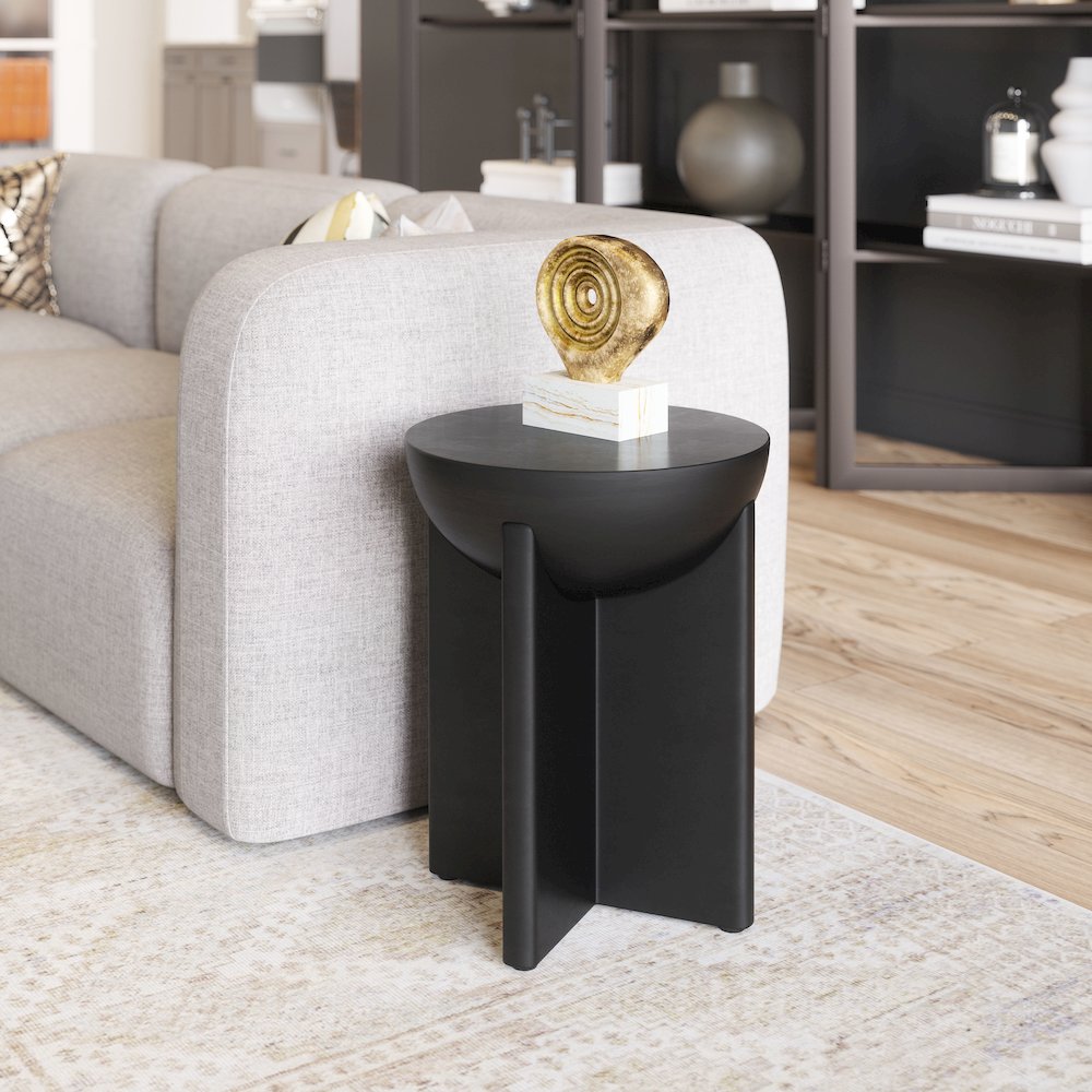 Tume Side Table Black. Picture 8