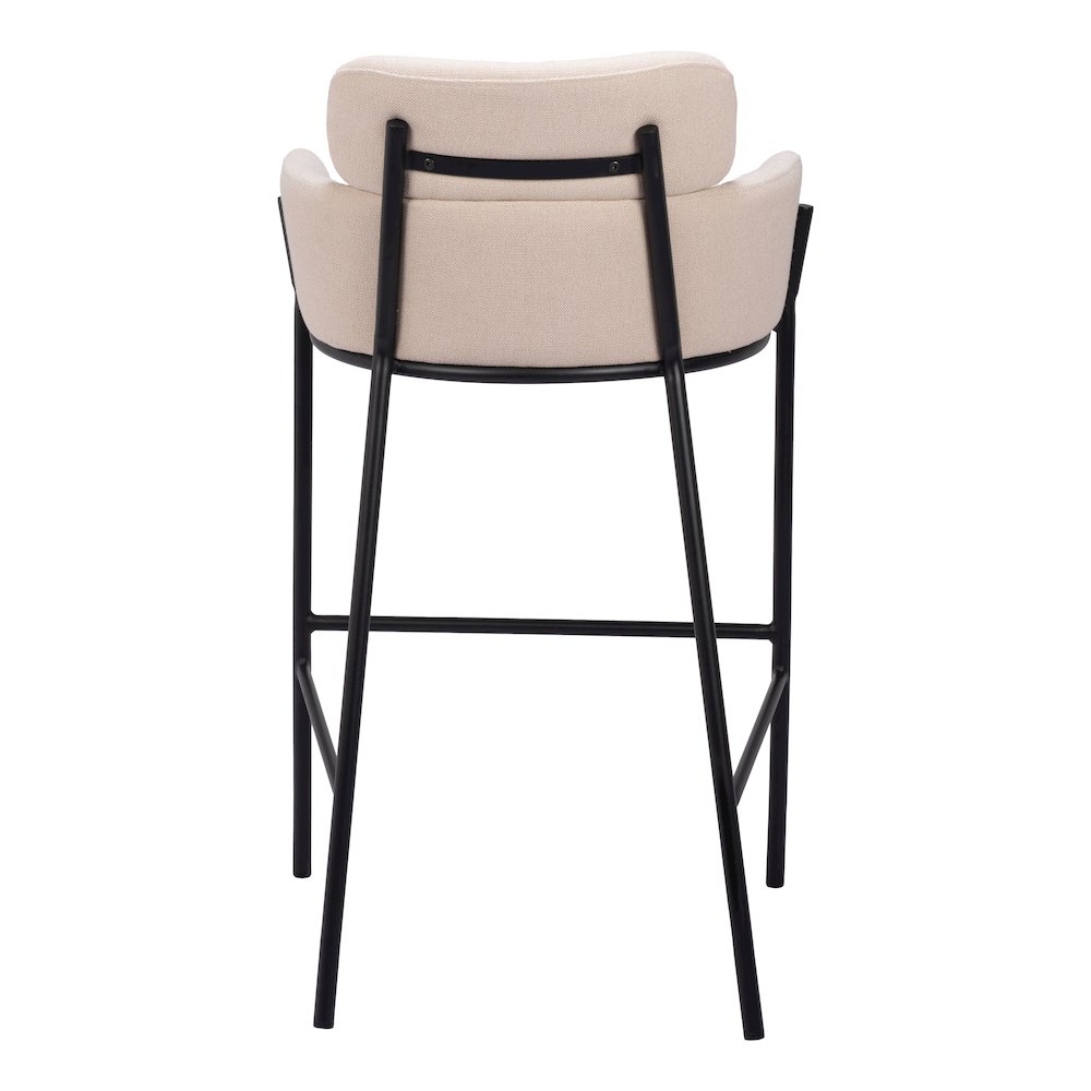 Bremor Barstool Beige. Picture 4