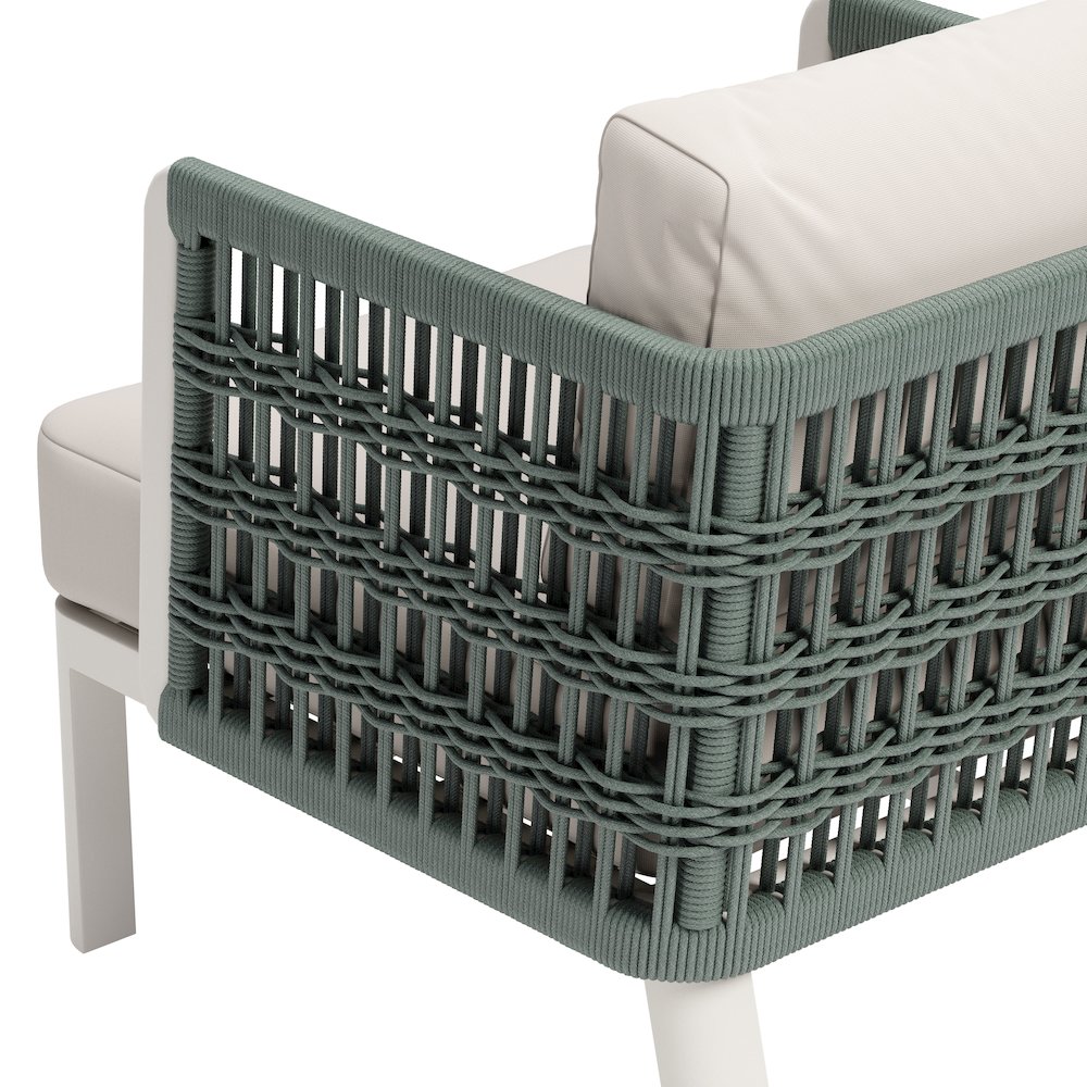 Bridgehampton Armchair White. Picture 11