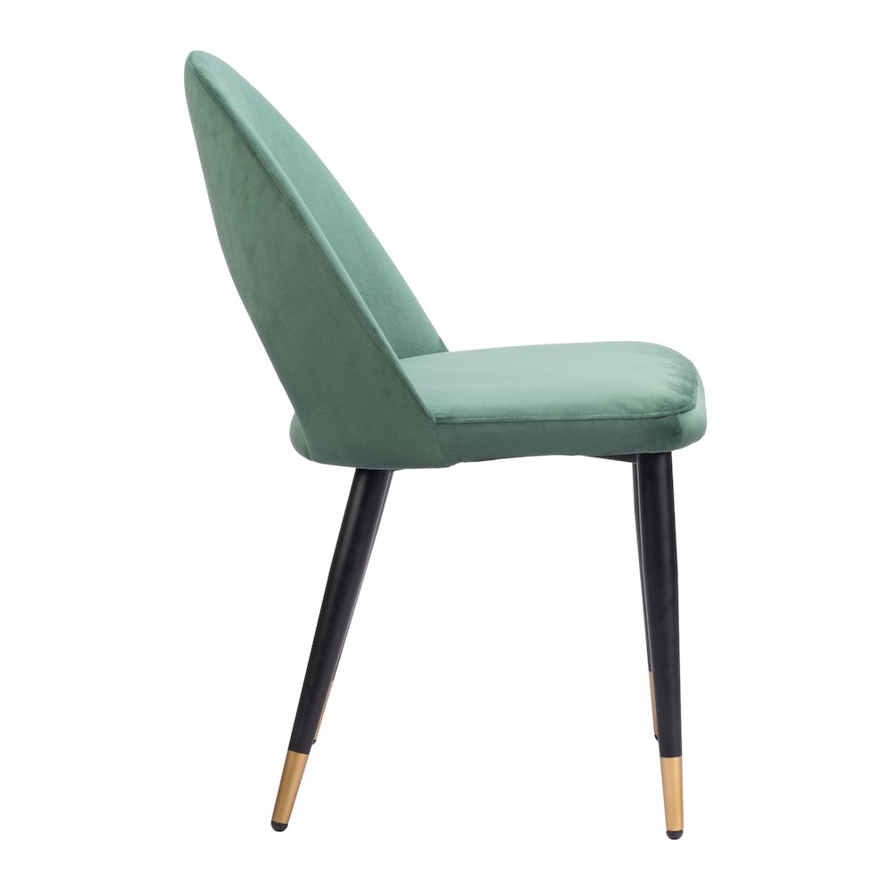 Menlo Dining Chair (Set of 2) Green. Picture 2
