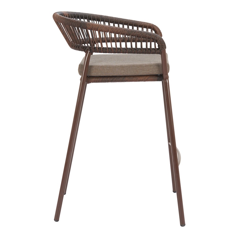 Skye Barstool (Set of 2) Brown. Picture 2