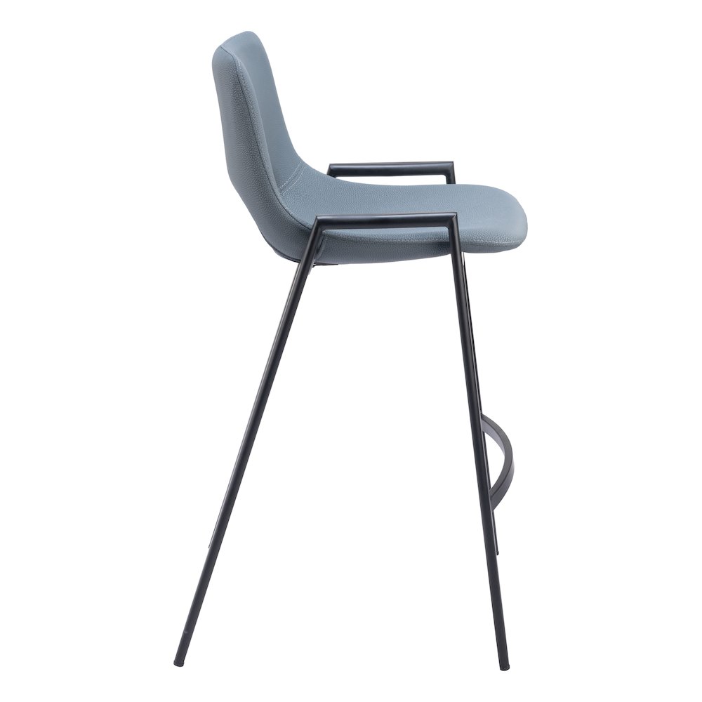 Desi Counter Stool (Set of 2) Azure Gray. Picture 2