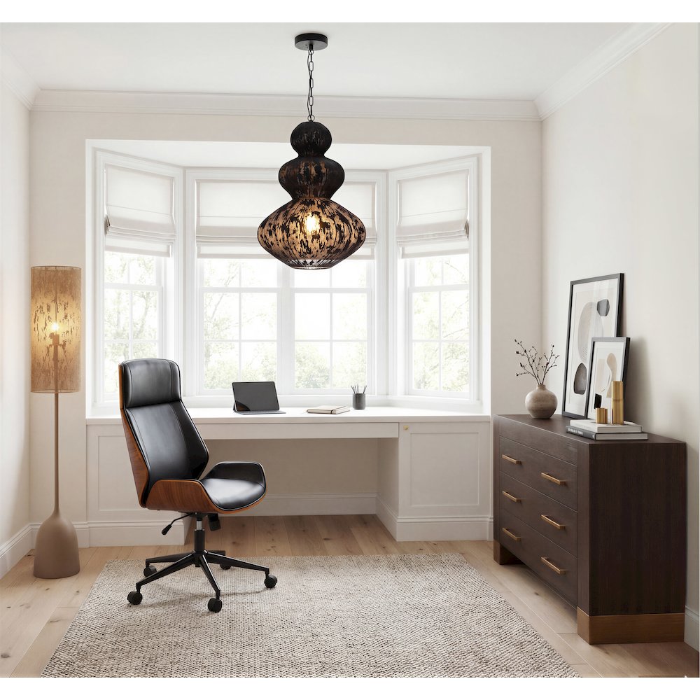 Kali Ceiling Lamp Black. Picture 3