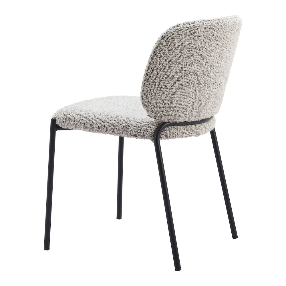 Plat Dining Chair (Set of 2) Gray. Picture 5