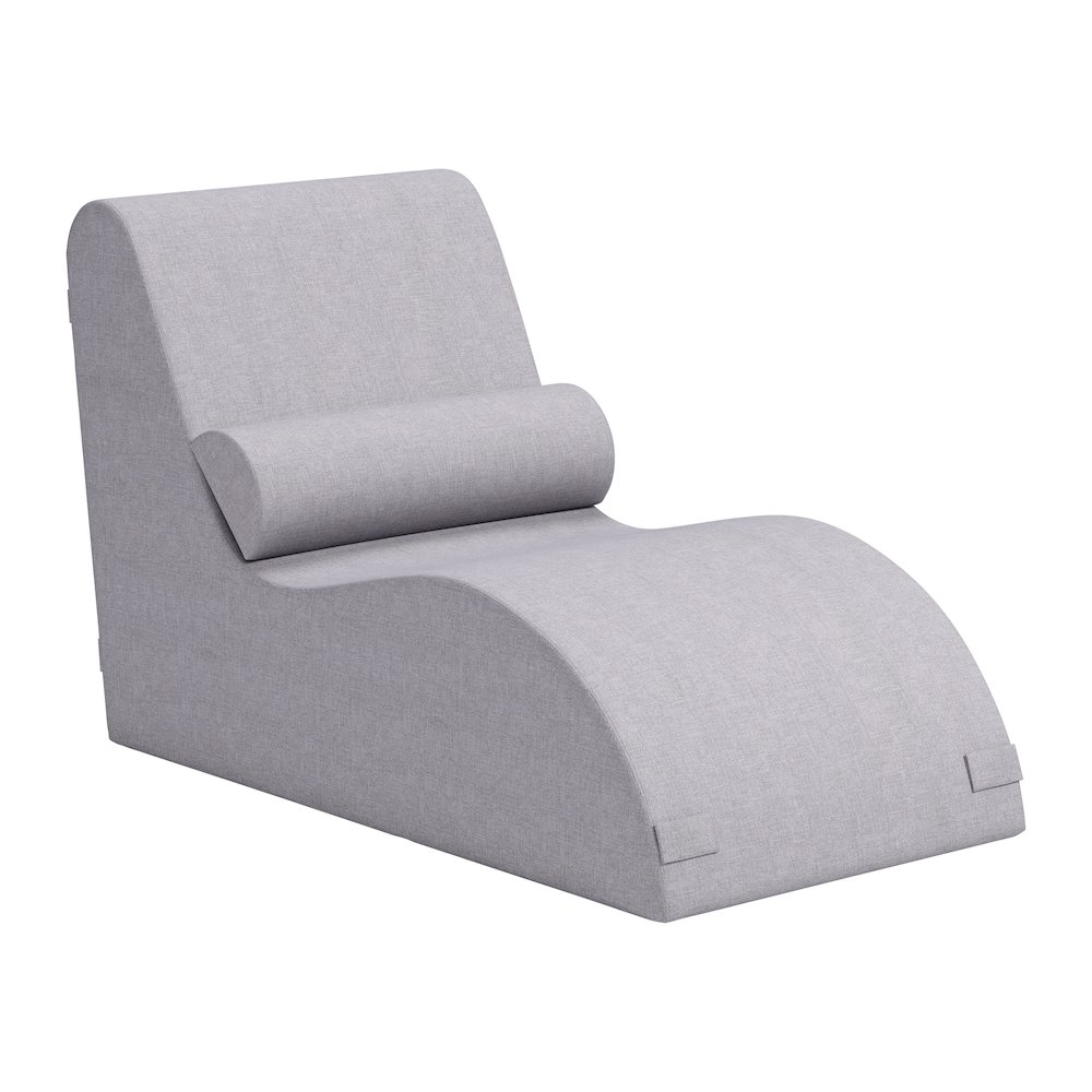 Luanda Chaise Lounge Gray. Picture 11
