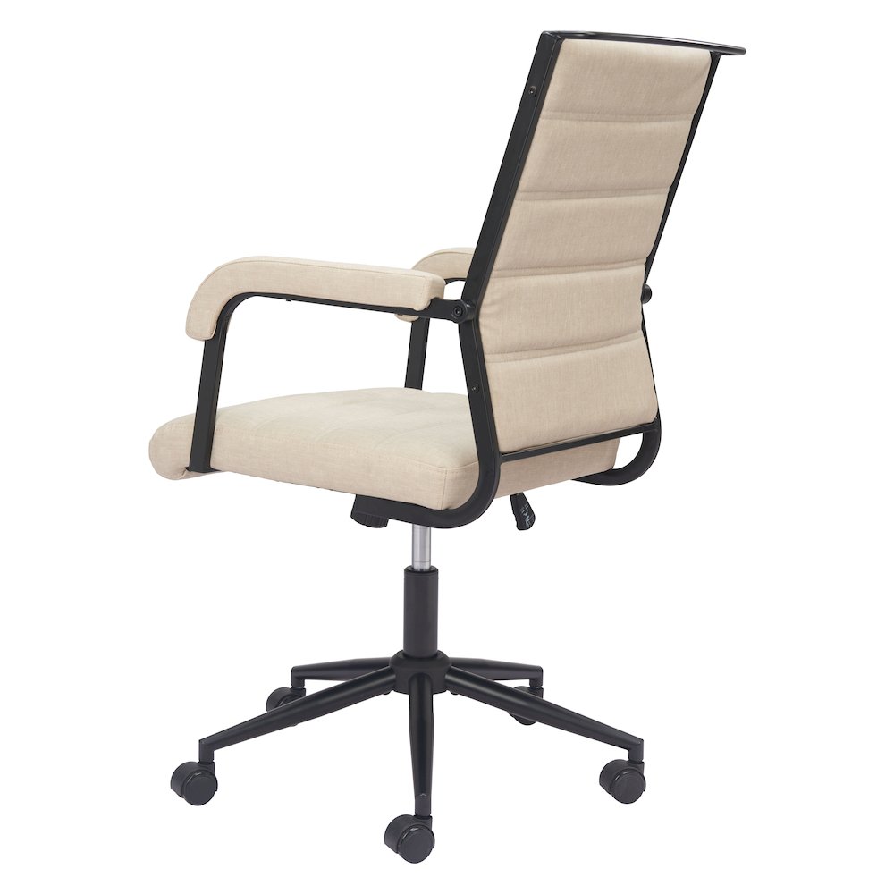 Auction Office Chair Beige. Picture 5