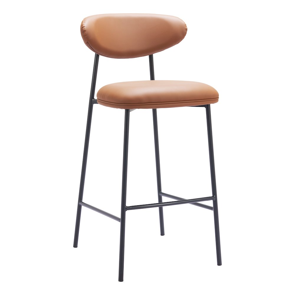 Rorun Barstool (Set of 2) Brown. Picture 1