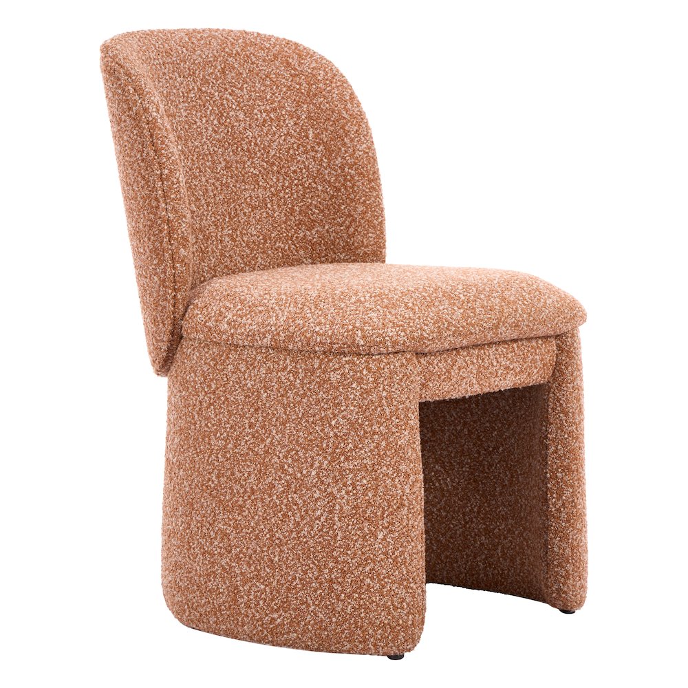 Citrine Dining Chair (Set of 2) Biscuit Brown. Picture 9