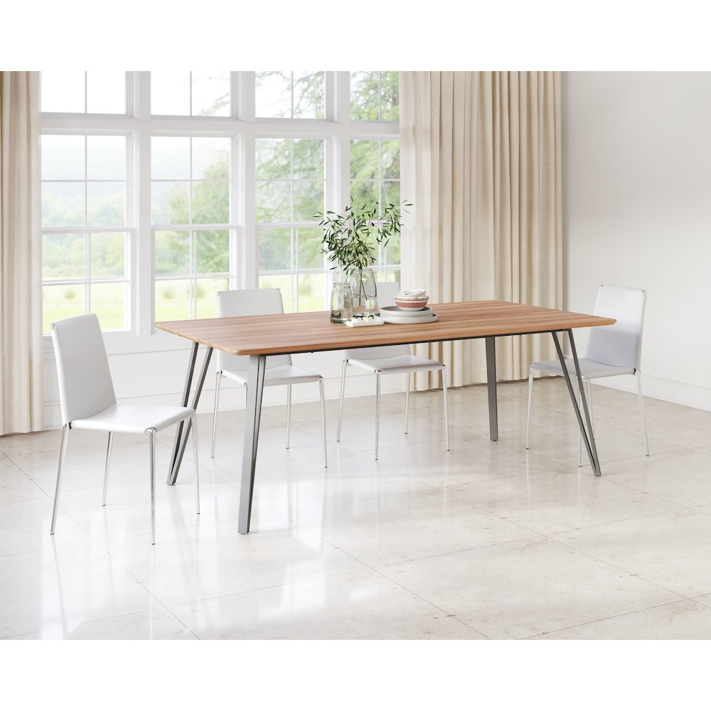 Perpignan Dining Table Brown. Picture 8