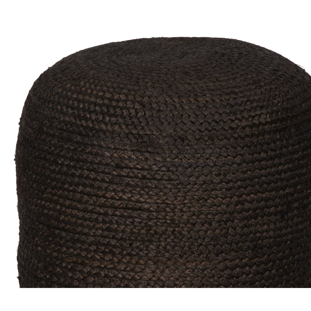 Lillian Ottoman Black. Picture 4