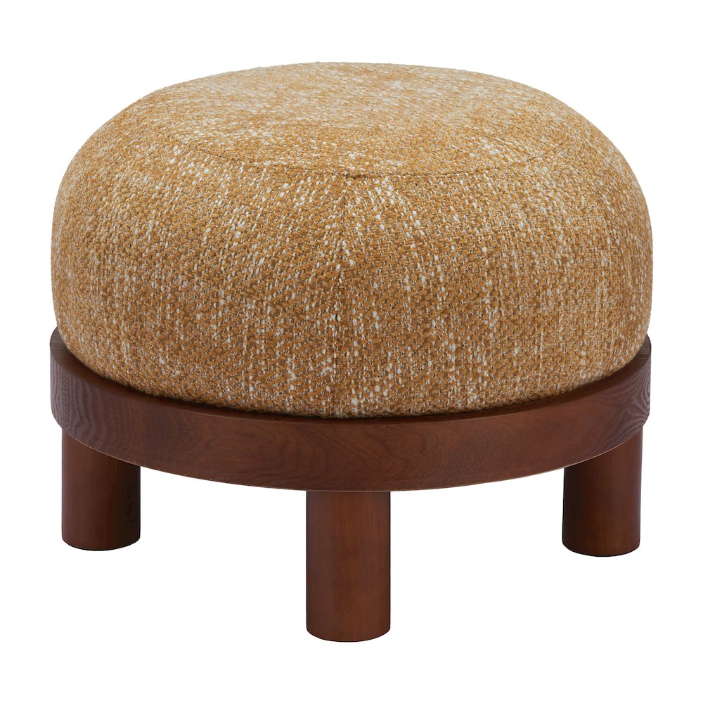Gome Ottoman Oat Yellow. Picture 2