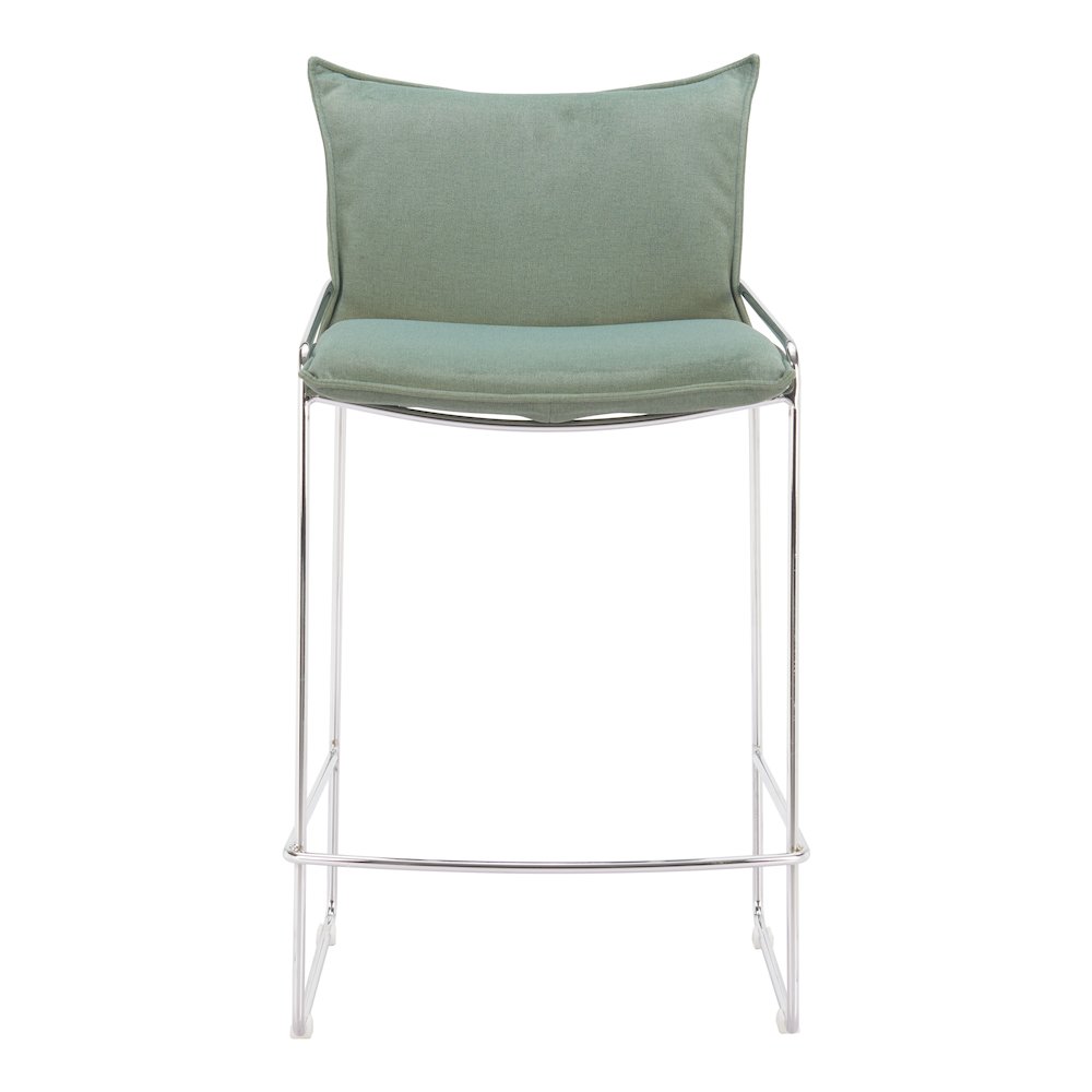 Pola Counter Stool Green. Picture 3