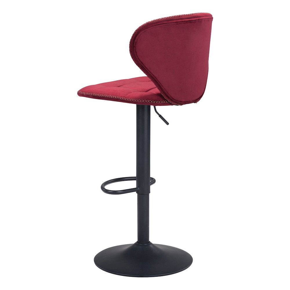 Salem Barstool Red. Picture 5