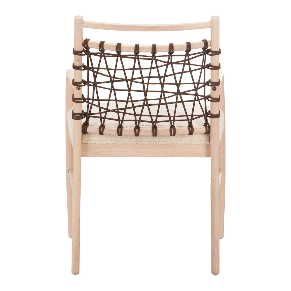 Wezly Dining Chair (Set of 2) Ivory. Picture 4