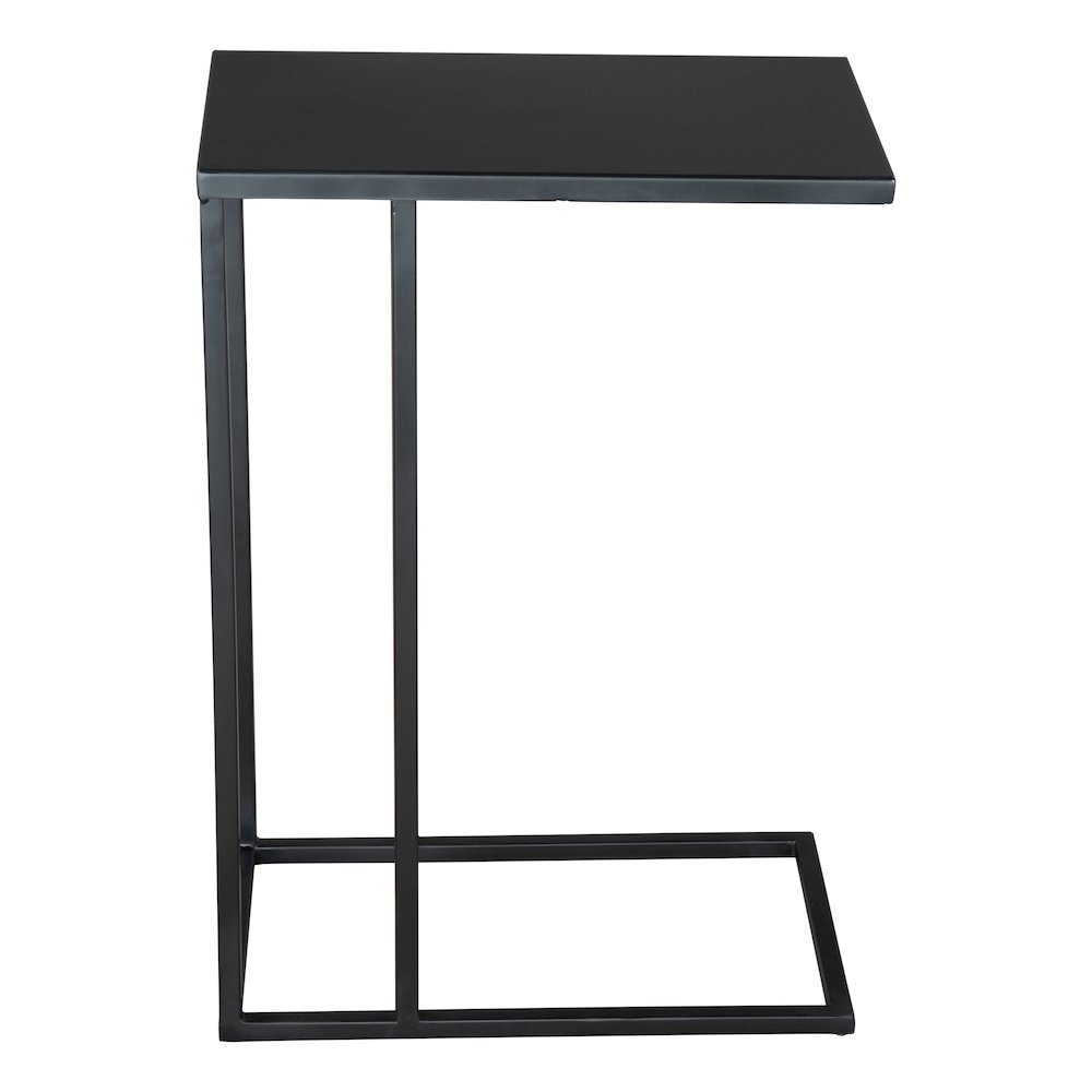 Atom Side Table Black. Picture 2