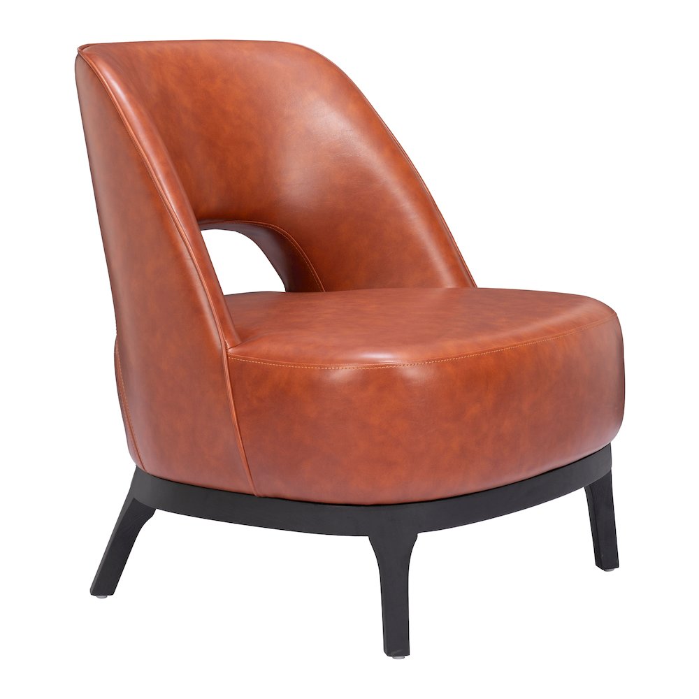 Mistley Accent Chair Brown. Picture 9