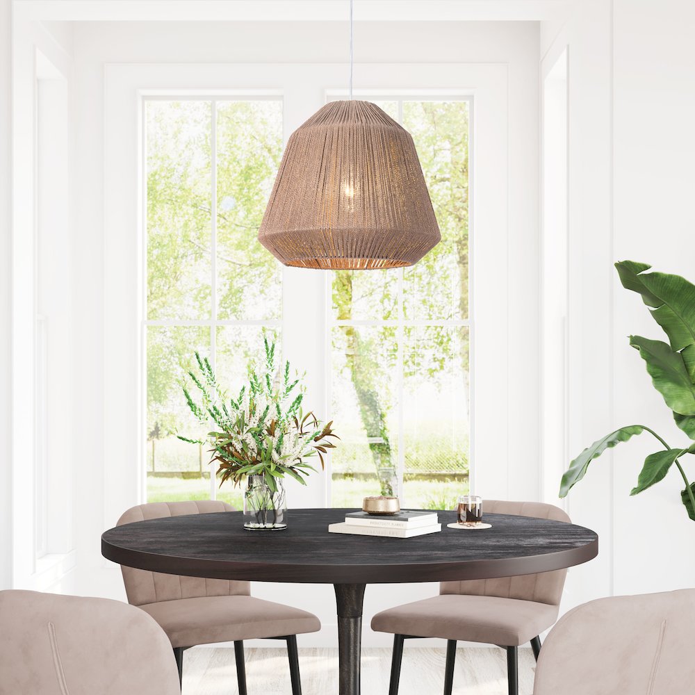 Impala Ceiling Lamp Brown. Picture 8