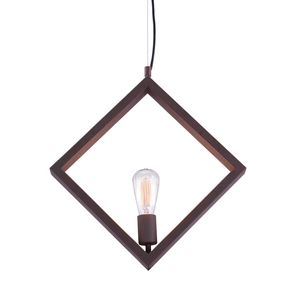 Rotorura Ceiling Lamp Rust. Picture 2
