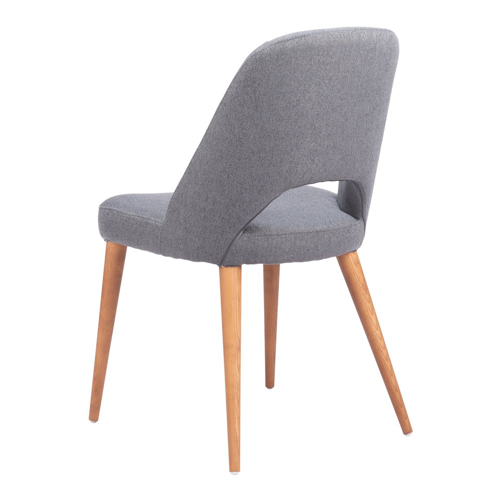 Leith Dining Chair (Set of 2) Gray. Picture 5