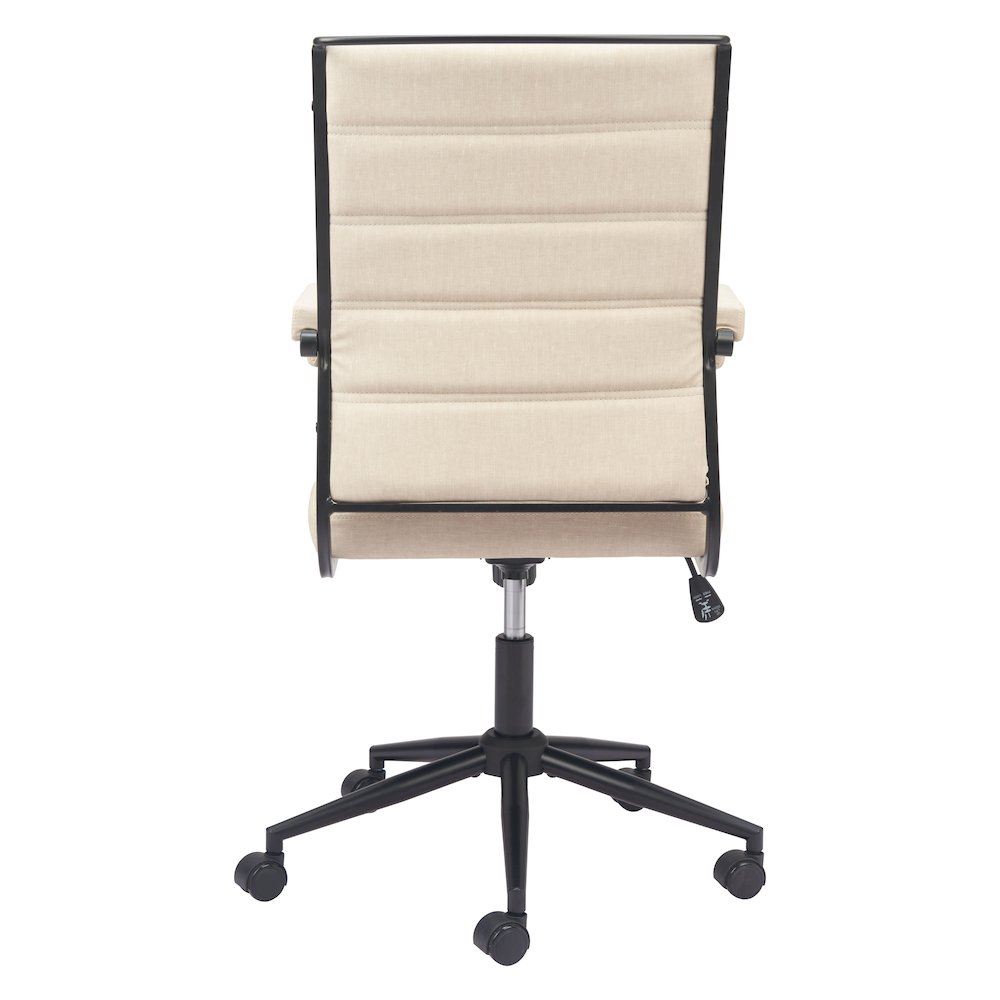 Auction Office Chair Beige. Picture 4