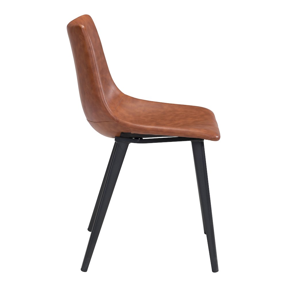 Daniel Dining Chair (Set of 2) Vintage Brown. Picture 2