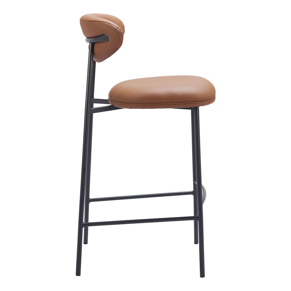 Rorun Barstool (Set of 2) Brown. Picture 2
