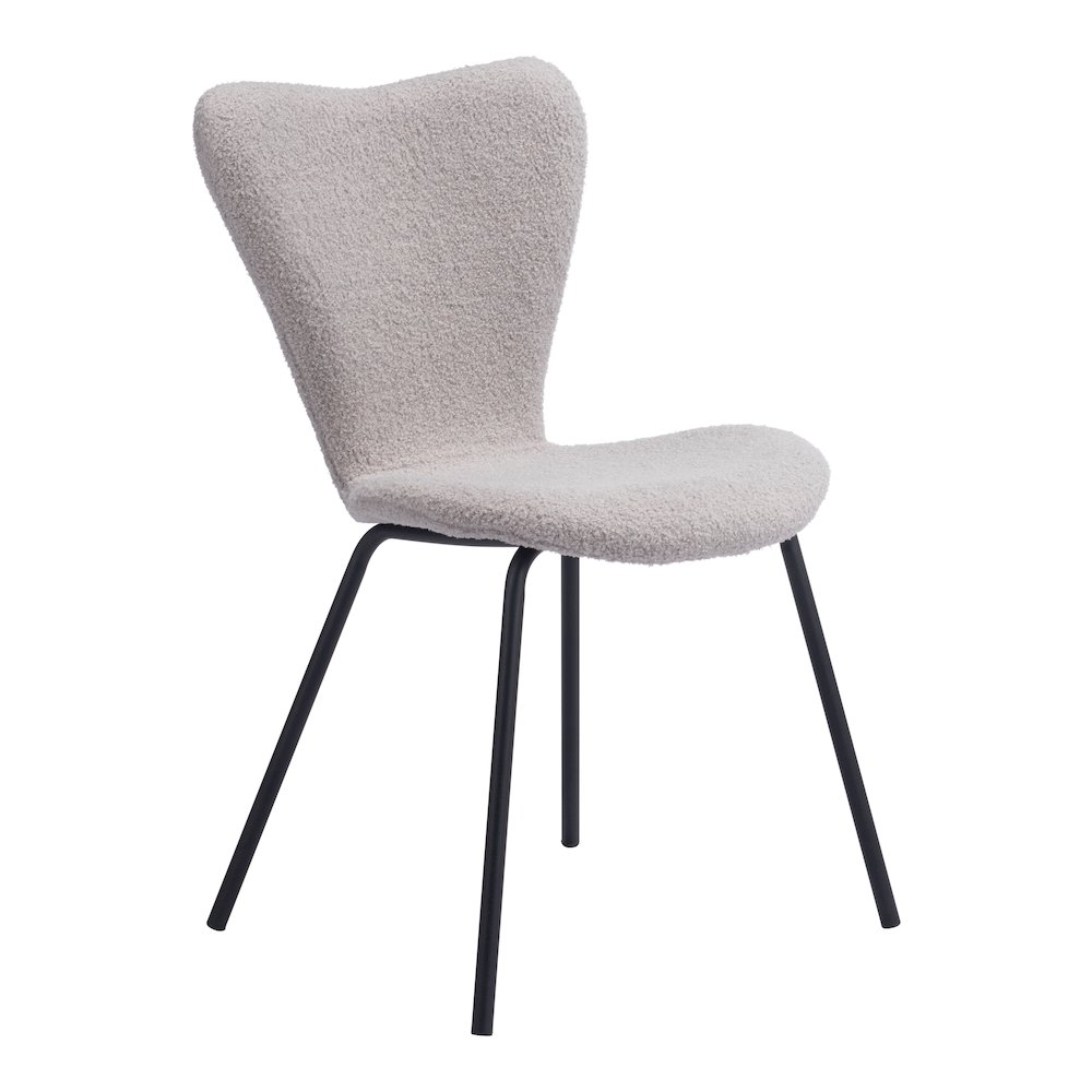 Thibideaux Dining Chair (Set of 2) Light Gray. Picture 1