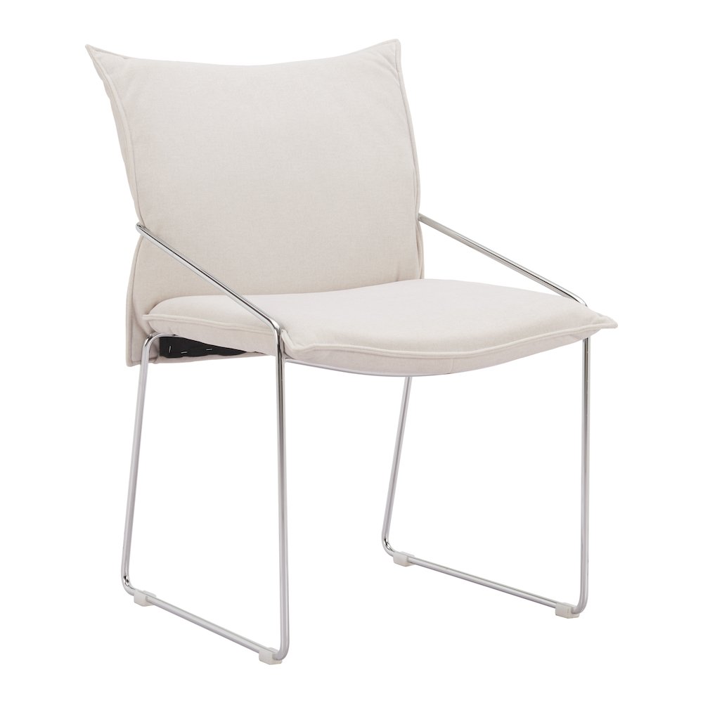 Pola Dining Chair (Set of 2) White. Picture 8