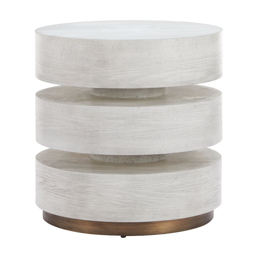 Laha Side Table Oak White. Picture 4