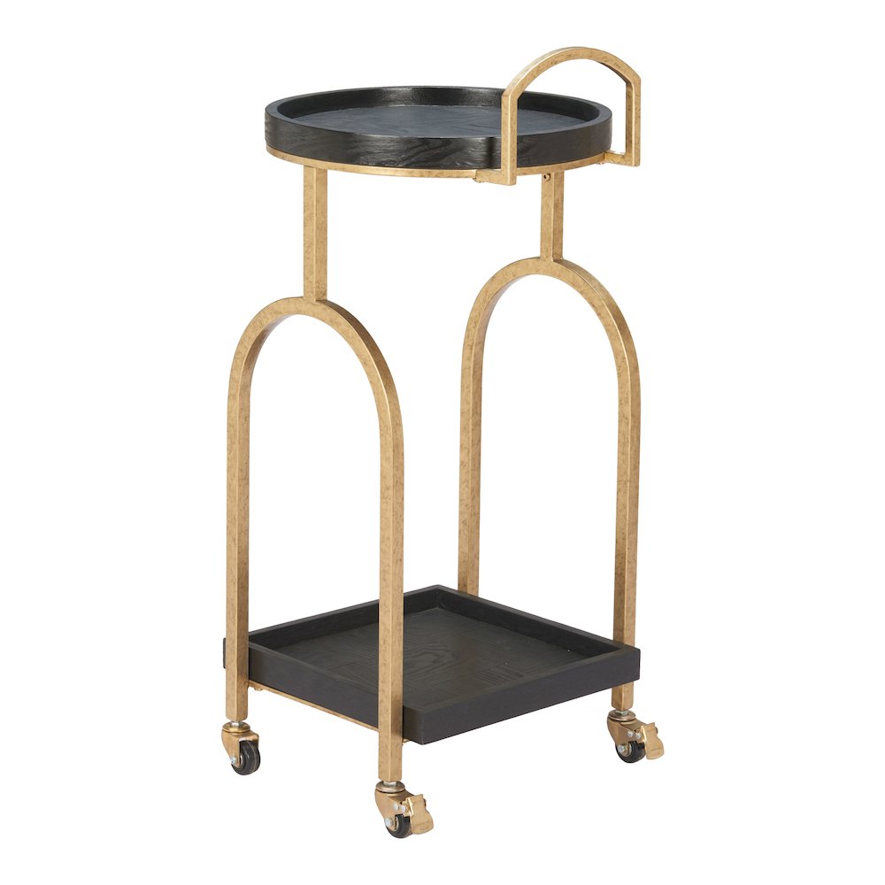 Zukei Bar Cart Black. Picture 5