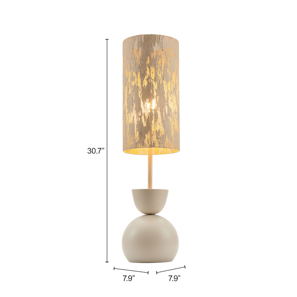 Gochi Table Lamp White. Picture 9