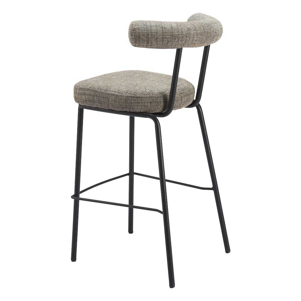 Kede Barstool Green Tweed. Picture 5