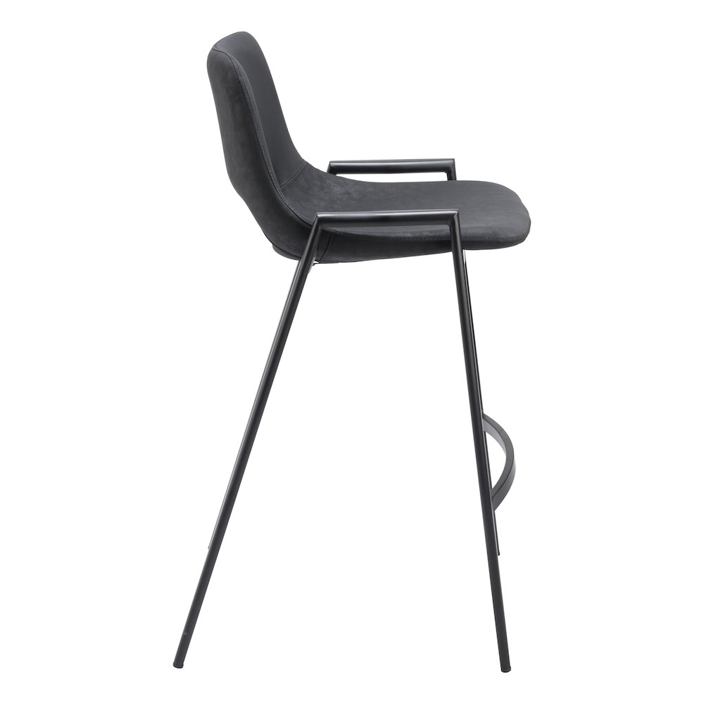 Desi Counter Stool (Set of 2) Black. Picture 2