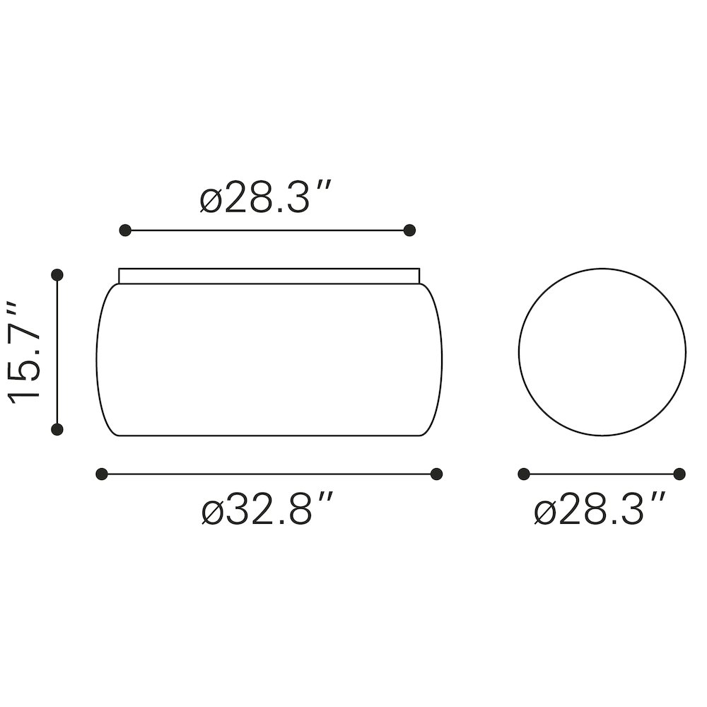 Solo Coffee Table Silver. Picture 10