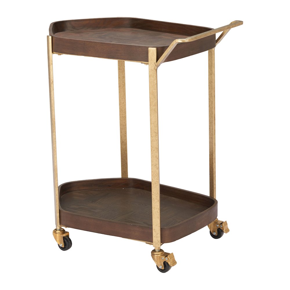 Stela Bar Cart Walnut. Picture 5