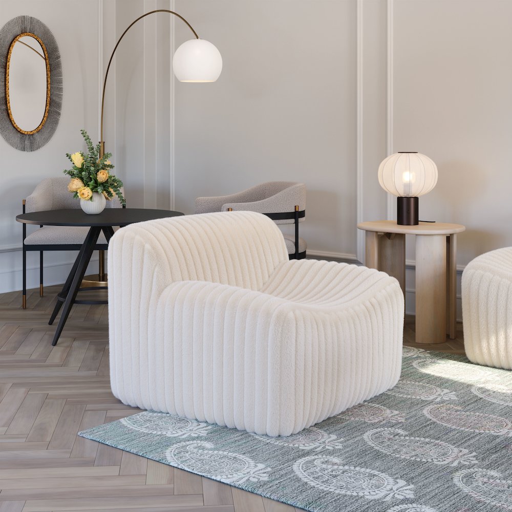 Osterbro Accent Chair Cream. Picture 8