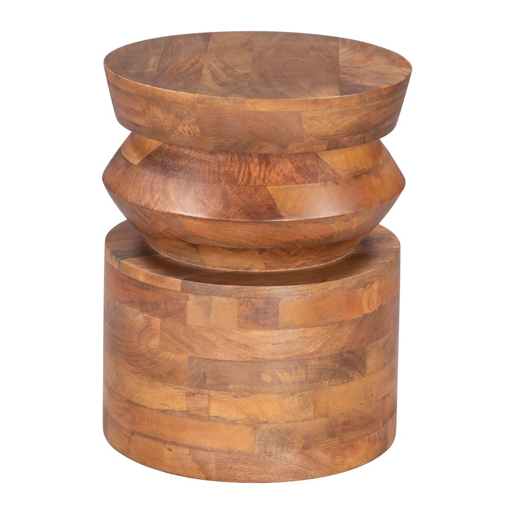 Kollam Side Table Walnut. Picture 3