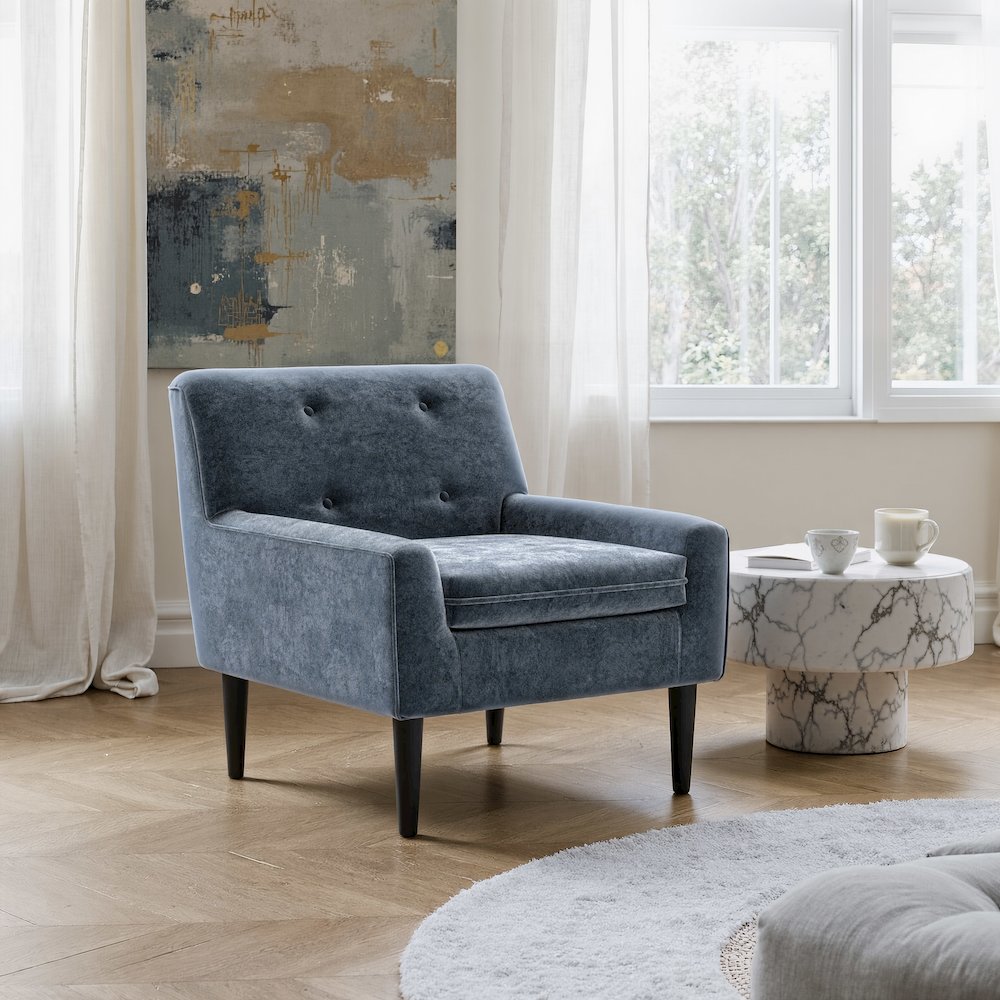 Frankfurt Armchair Gray. Picture 3