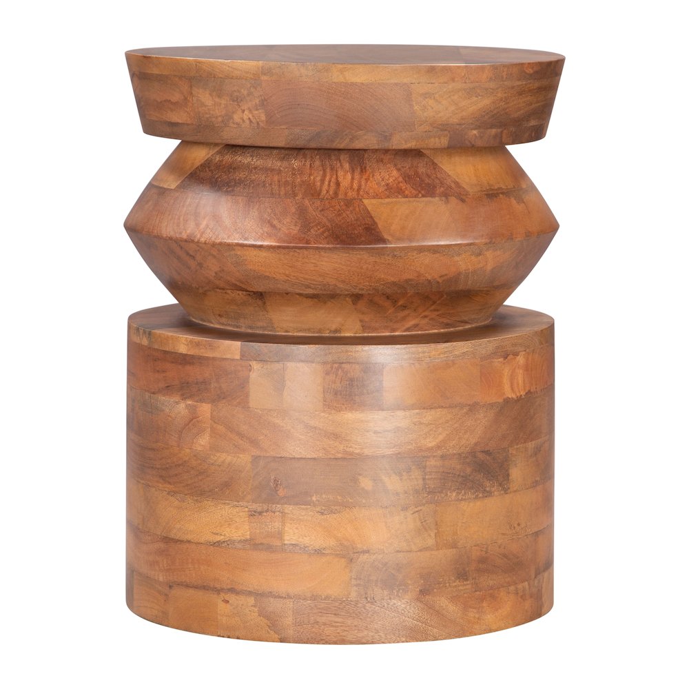 Kollam Side Table Walnut. Picture 2