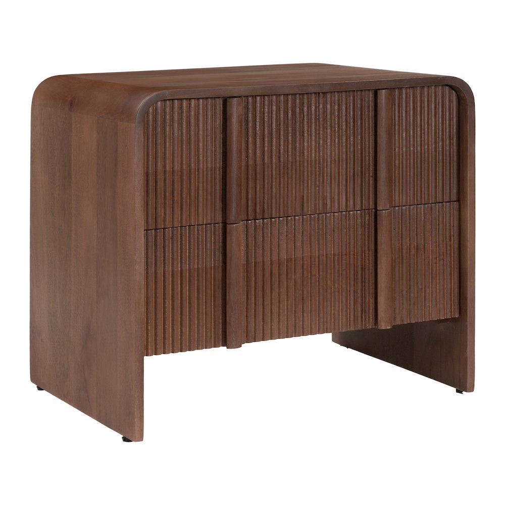 Calipso Nightstand Walnut. Picture 1